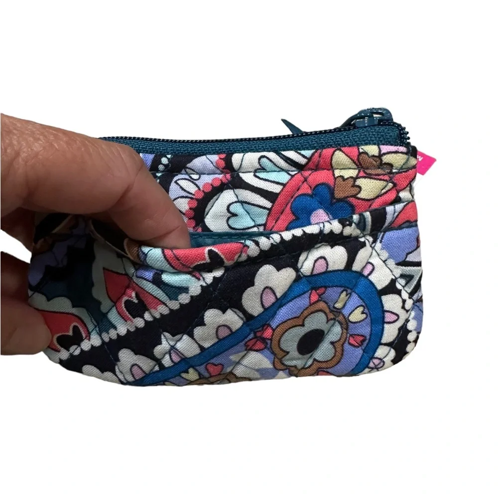 Vera Bradley Haymarket Paisley Jewel Coin Purse
